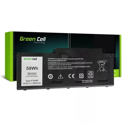 Green Cell Bateria do Dell 15 7537 F7HVR 14,4V 3,8Ah