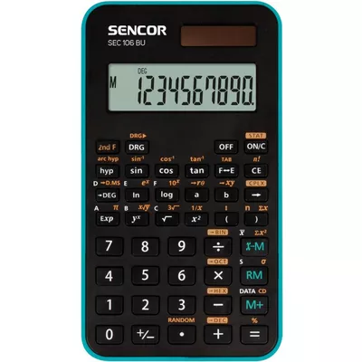 Sencor Kalkulator szkolno - naukowy SEC 106 BU 10 cyfr 56 funkcji