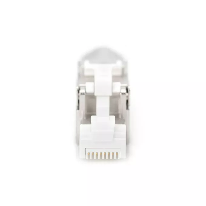 Digitus Wtyk modularny RJ45 kat.8.1, PoE++, 25/40GbE, STP, ekranowany, zakręcany, beznarzędziowy, AWG 26-22