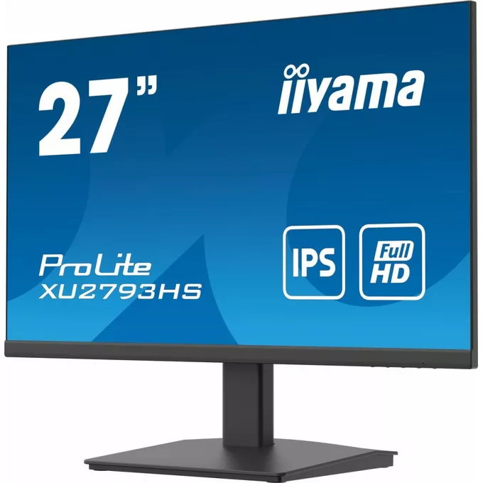 IIYAMA Monitor 27 cali XU2793HS-B4 IPS, FHD, HDMI, DP, VGA, 2x2W, 4ms, 300cd/m2