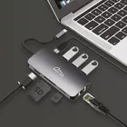 Media-Tech HUB USB-C 8 portów MT5044 3xUSB-A 3.0, 1xUSB-C PD, 1xRJ45, 1xHDMI 4K, 1xSD 1xMicro SD