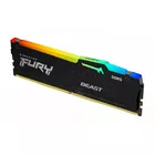 Kingston Pamięć DDR5 Fury Beast RGB 16GB(1*16GB)/5200 CL40