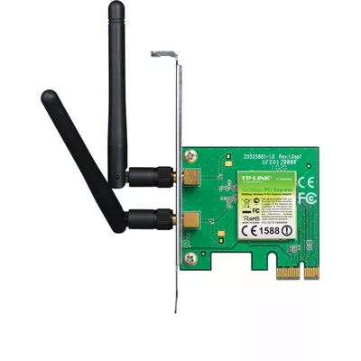 TP-LINK WN881ND karta WiFi N300 (2.4GHz) PCI-E 2x2dBi (SMA) BOX