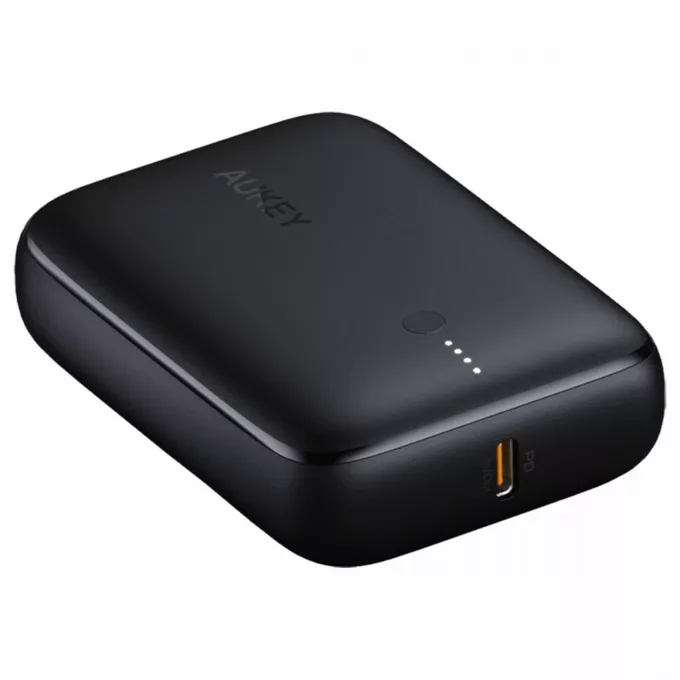 AUKEY PB-N83S Mini ultraszybki Power Bank 10000 mAh | 22.5W | 2xUSB | Quick Charge 3.0 | Power Delivery PD 3.0 | Fast Charge | Pass-Through Charging