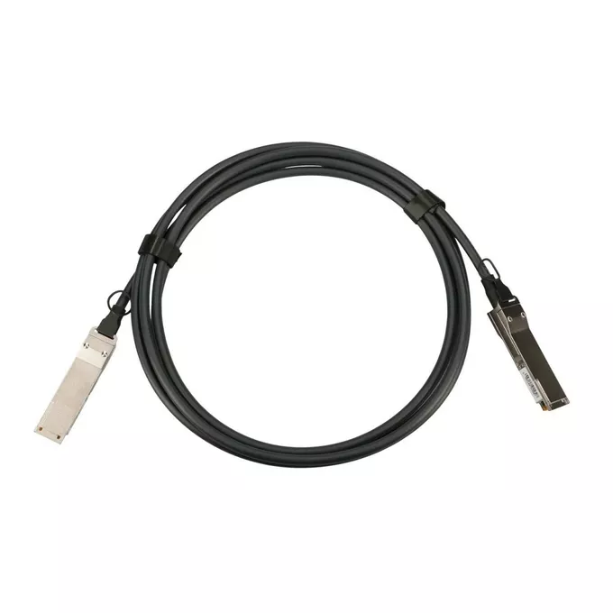 Extralink Kabel QSFP+ DAC 40Gbps, 1m, 30AWG