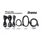 IIYAMA Monitor 34 cale XCB3494WQSN- VA,UWQHD,1500R,USB-C DOCK,KVM,120Hz,2X2W