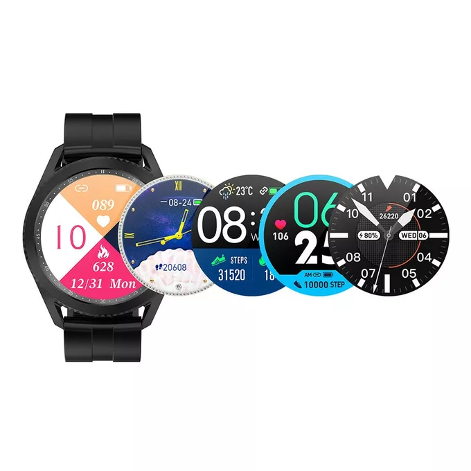 Media-Tech Smartband Venetia MT869 dzwonienie bluetooth, pomiar ciśnienia krwi, pulsu, natlenienia i innych parametrów