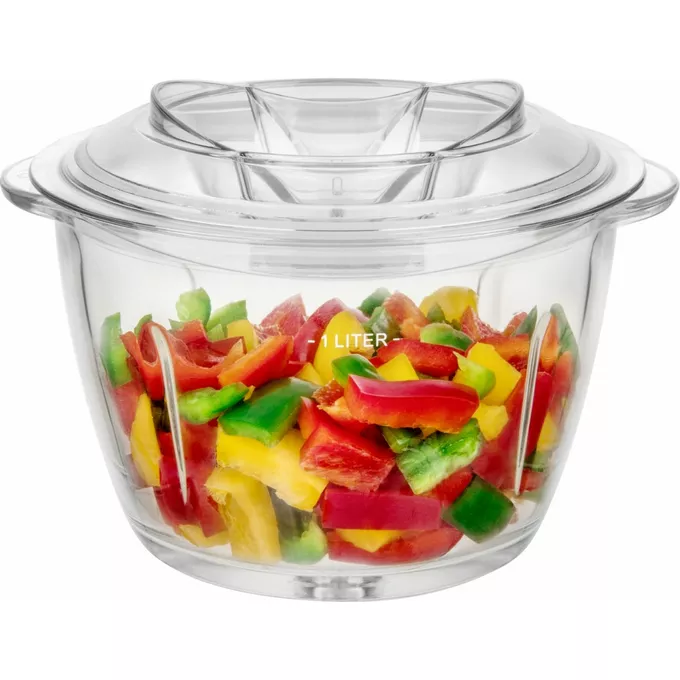Sencor Rozdrabniacz SCB 5100WH Moc 800 W, poj. 1000 ml 4 tytanowe ostrza