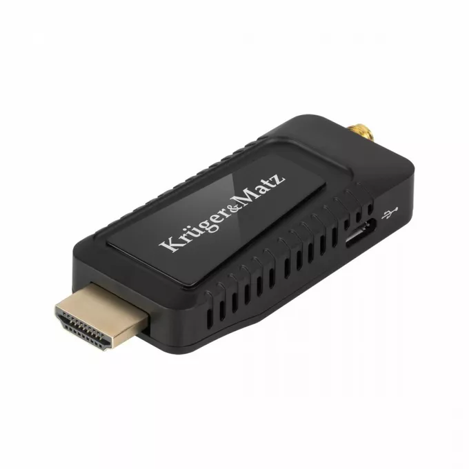 Kruger &amp; Matz Mini Tuner DVB-T2 HEVC H.265 HDMI