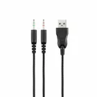 AULA Gaming Słuchawki Eclipse z mikrofonem dla graczy (z podświetleniem) PC / XBOX ONE /PS4