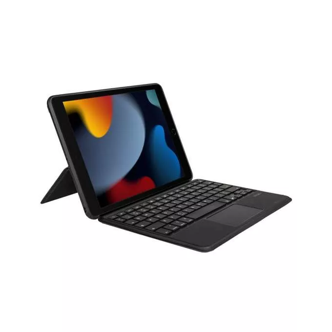 Gecko Covers Klawiatura QWERTY + etui do Apple iPad 10.2&quot; (19/20/21) szary