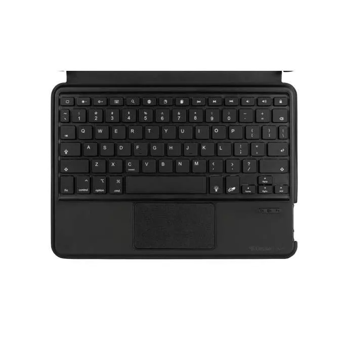 Gecko Covers Klawiatura QWERTY + etui do Apple iPad 10.2&quot; (19/20/21) szary