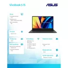 Asus Notebook Vivobook S 15 K3502ZA-L1054W i5-12500H 16GB/1TB/IRIS