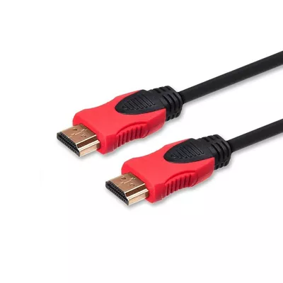 Savio Kabel HDMI (M) v2.0, 1,5m, miedź, czarny, złote końcówki, ethernet/3D, CL-95