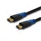 Savio Kabel HDMI (M) 3m, oplot nylonowy, złote końcówki, v1.4 high speed, ethernet/3D, CL-07