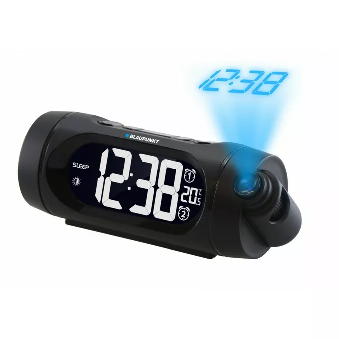 Blaupunkt Radiobudzik CRP9BK 2 x Alarm USB Projektor
