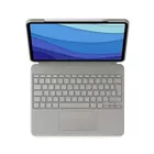 Logitech Etui z klawiaturą Combo Touch iPad Pro 12,9 cala 5 generacji piaskowy UK