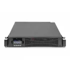 Digitus Zasilacz awaryjny UPS Online Rack 19&quot; LCD, 1500VA/1500W, 3x12V/9Ah, 8xC13, USB, RS232, RJ45