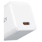 AUKEY PA-F5 OEM White Mini ładowarka sieciowa 1xUSB-C 20W PD Power Delivery