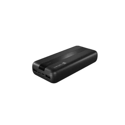 Natec Powerbank Trevi 20000mAh 2x USB-A + USB-C Czarny