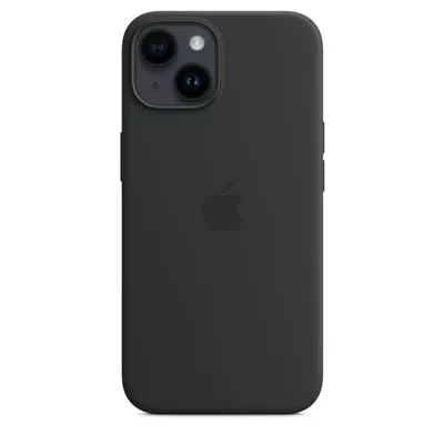 Apple Etui silikonowe z MagSafe do iPhone 14 - północ