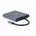Gembird Adapter USB-C Hub HDMI USB-C PD VGA USB 3.0 Audio Card