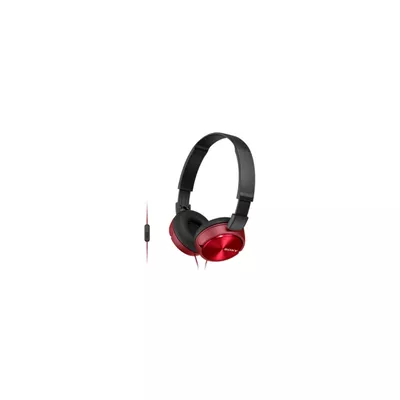 Sony Słuchawki handsfree, mikrofon MDR-ZX310AP Red
