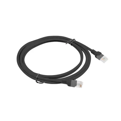 Lanberg PATCHCORD KAT.6 2M CZARNY FLUKE PASSED LANBERG