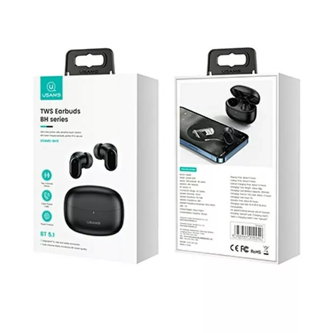 USAMS Słuchawki Bluetooth 5.1 TWS BH Series
