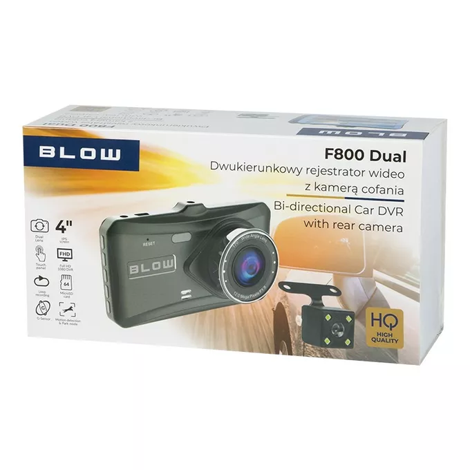 BLOW Rejestrator video BLACKBOX DVR F800BLOW