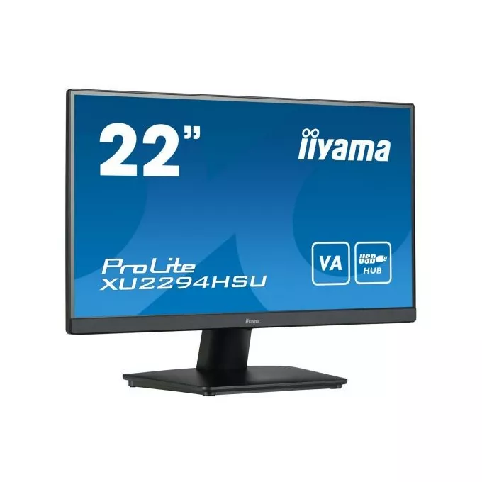 IIYAMA Monitor 21.5 cala XU2294HSU-B2 VA,FHD,HDMI,DP,USB3.0,2x2W,VESA