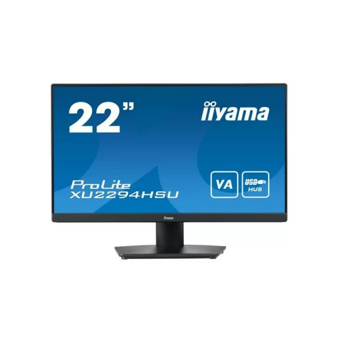 IIYAMA Monitor 21.5 cala XU2294HSU-B2 VA,FHD,HDMI,DP,USB3.0,2x2W,VESA