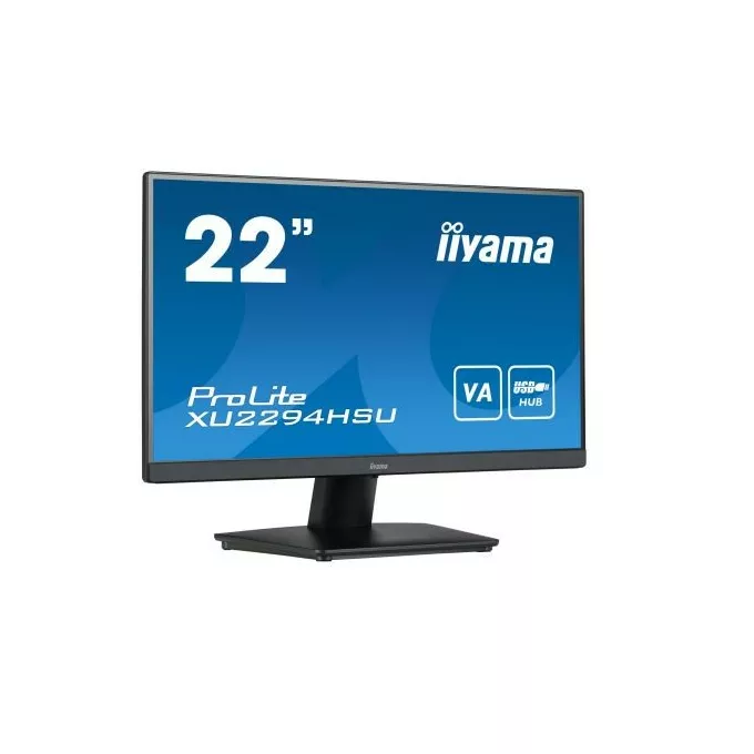 IIYAMA Monitor 21.5 cala XU2294HSU-B2 VA,FHD,HDMI,DP,USB3.0,2x2W,VESA