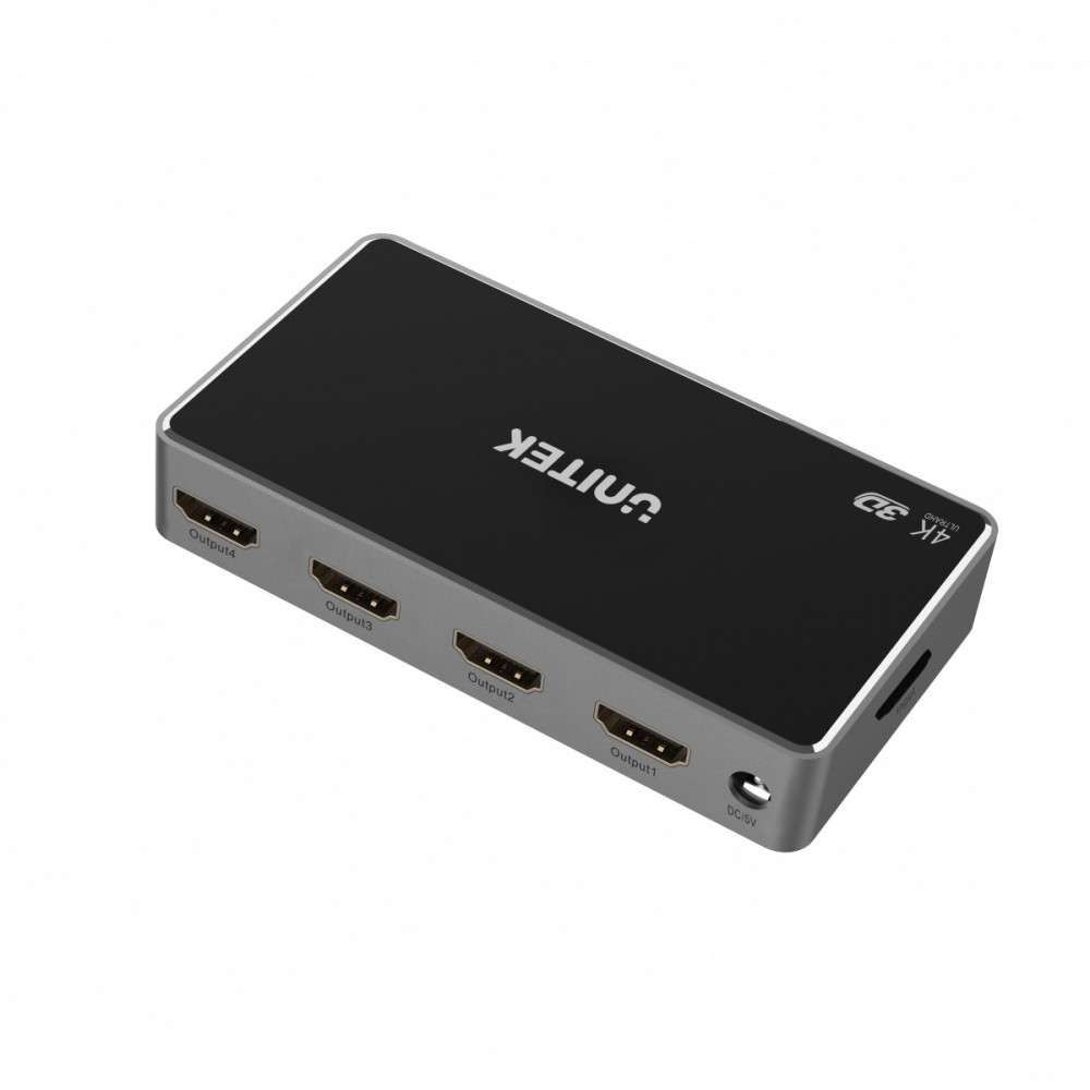 Zdjęcia - Kabel Unitek Przełącznik HDMI 1 IN - 4 OUT; V1109A AVUNIVS00000006 