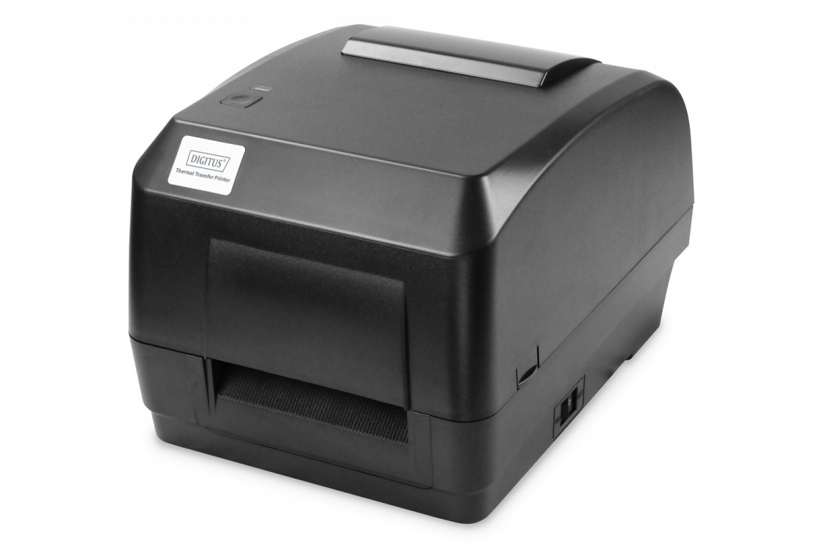 Zdjęcia - Drukarka paragonów Digitus Biurkowa drukarka etykiet, termiczna, 200dpi, USB 2.0, RS-232, Eth 