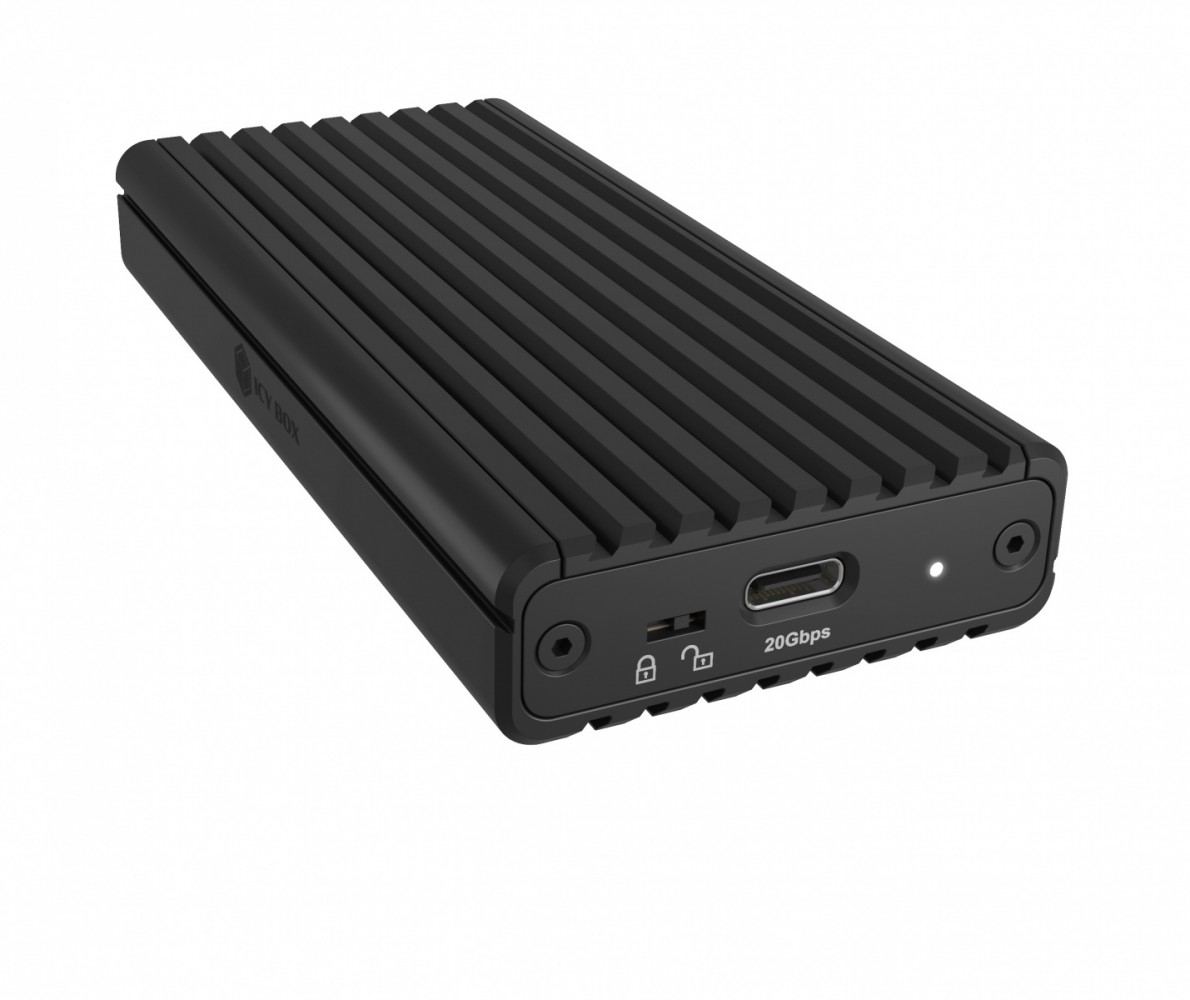 IcyBox Obudowa IB-1917M-C32a NVMe USB 3.2 Gen 2x2, 20 Gbit/s