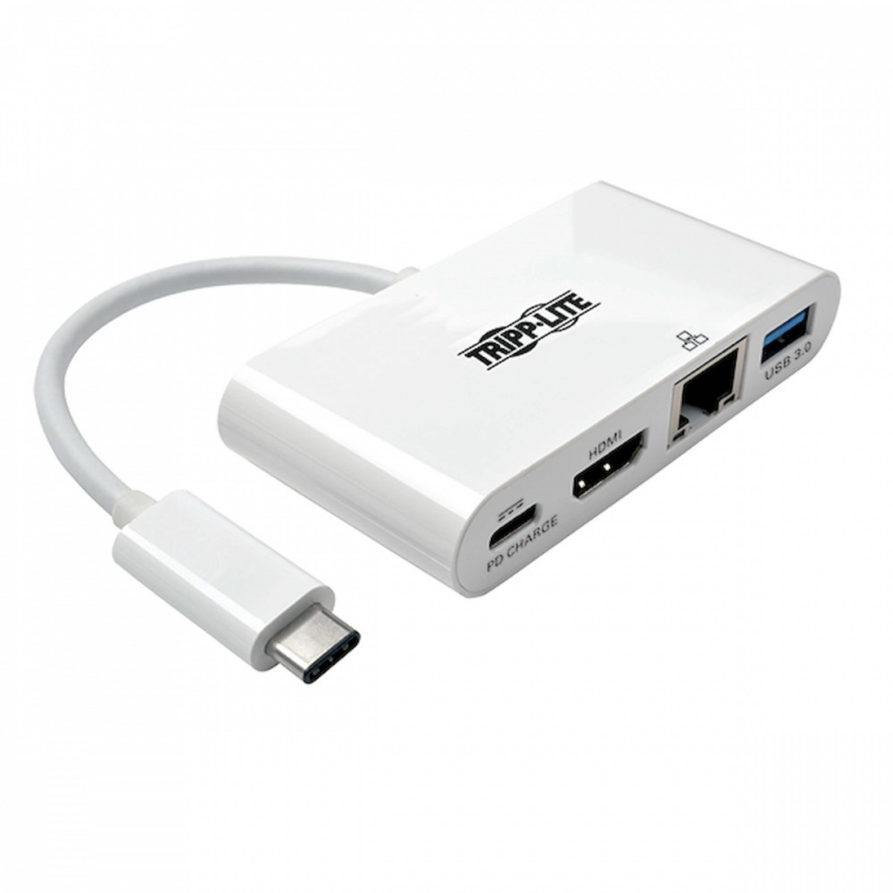 Фото - Інше для комп'ютера Eaton Wieloportowy adapter USB-C HDMI, port USB 3.2 Gen 1, Gigabit Etherne 