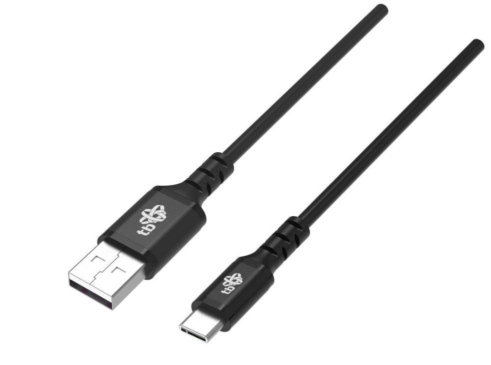 Zdjęcia - Kabel TB  USB-USB C 1,5 m silikonowy czarny AKTBXKUCMISI15B