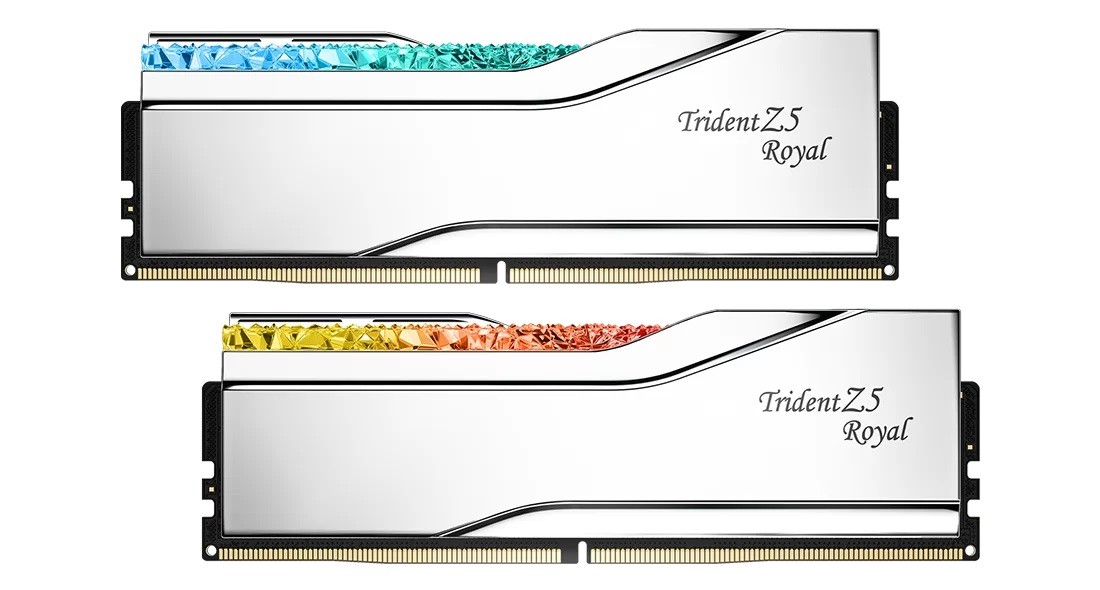 G.Skill Trident Z5 Royal DDR5 96GB (2x48GB) 6400 CL32 Biały