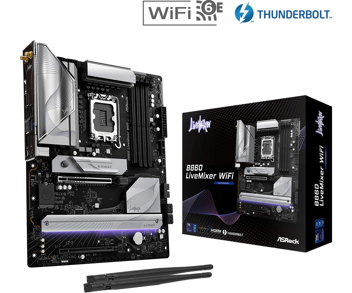ASrock B860 LiveMixer WiFi