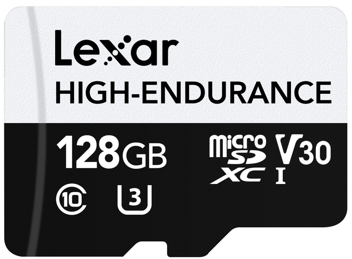 Lexar Karta microSD High Endurance 128GB C10 A1 U1 V30 100/45MB/s
