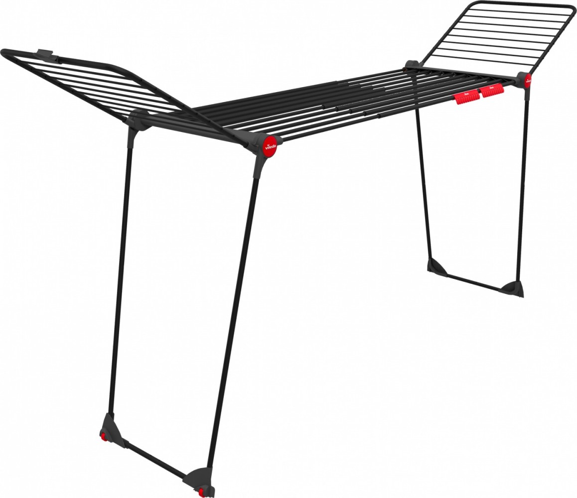 VILEDA Infinity Flex Ultimate Suszarka na pranie Czarna