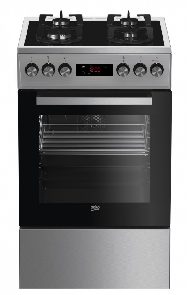 Beko Kuchnia gazowo-elektryczna FSMT55330DXDS