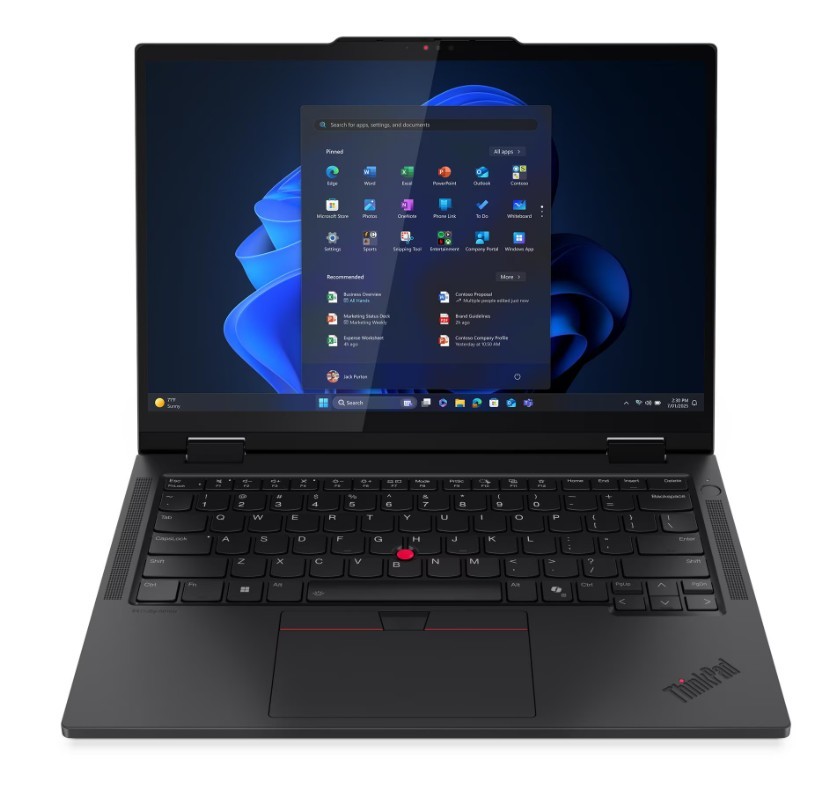 Lenovo ThinkPad T14s 2in1 G1 Ultra 5 225U 14.0"WUXGA Touch IPS 400nits AG 16GB LPDDR5x-7467 SSD512 Intel Graphics Cam 5MP 58Wh W11Pro 3Y OnSite