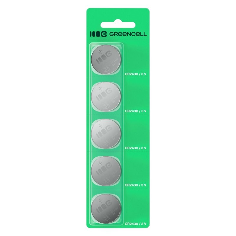 Green Cell Baterie guzikowe 5x CR2430