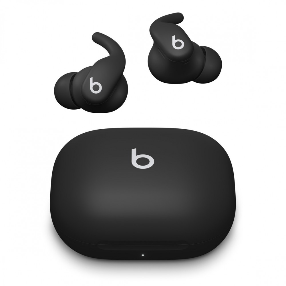Apple Słuchawki Powerbeats Fit - bezprzewodowe douszne słuchawki sportowe - niedościgniona czerń