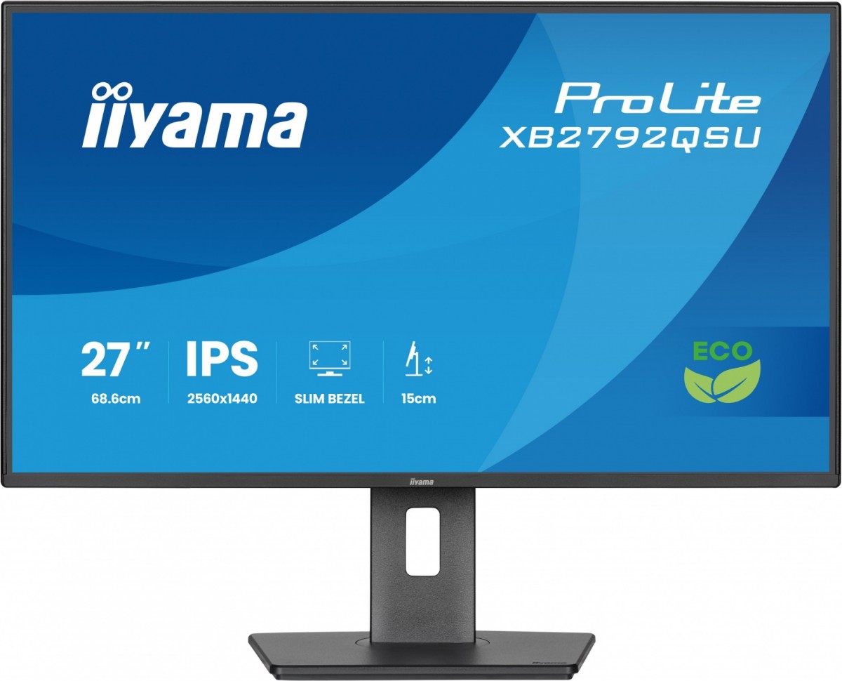 iiyama ProLite XB2792QSU-B1 27" 2K IPS 120Hz 3ms