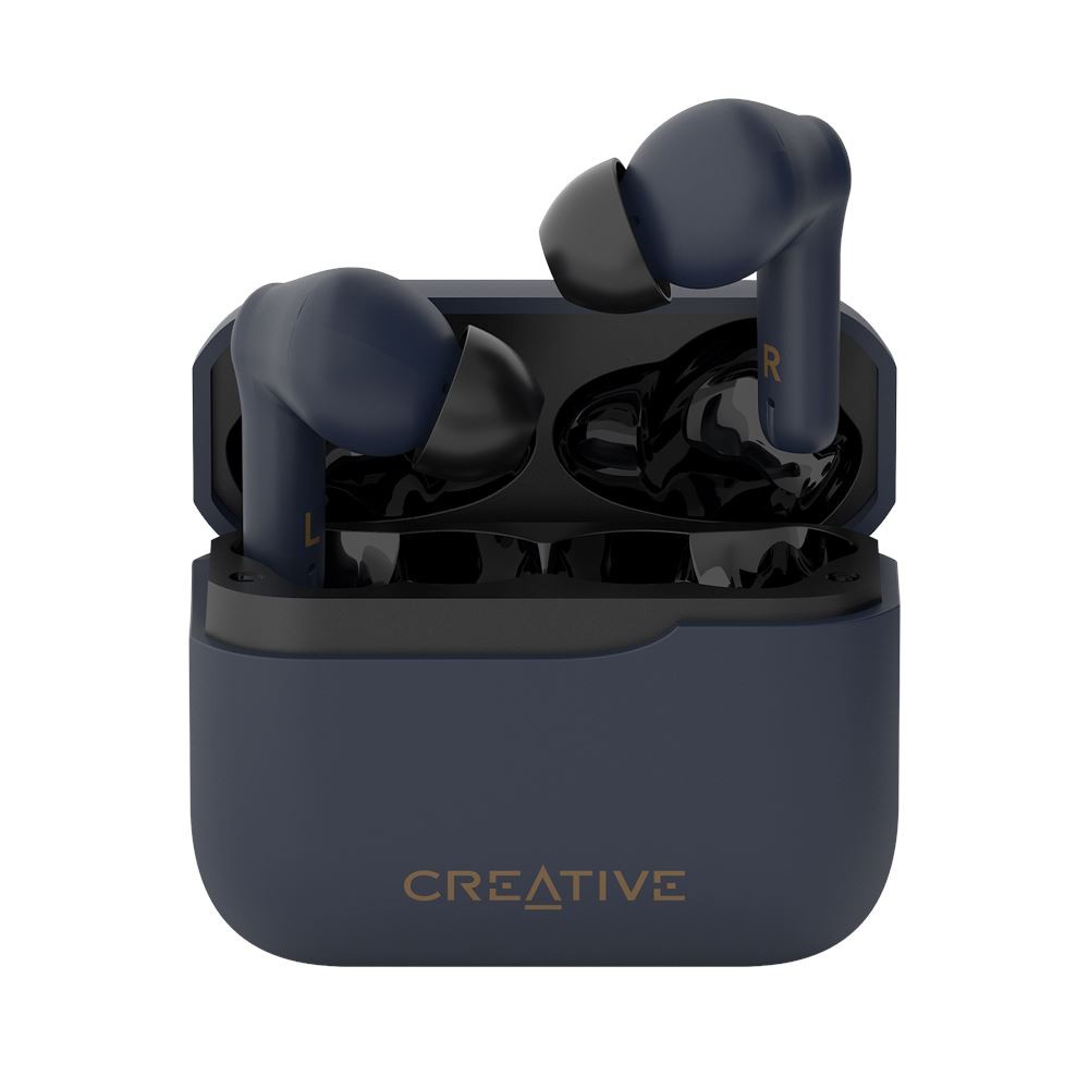 Creative Zen Air Plus Dokanałowe Bluetooth 5.3 Granatowy