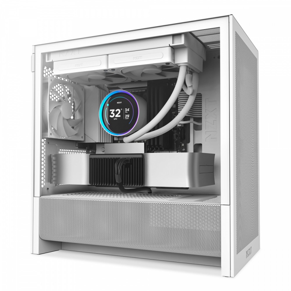 NZXT Obudowa H3 Flow mATX mini Tower biała