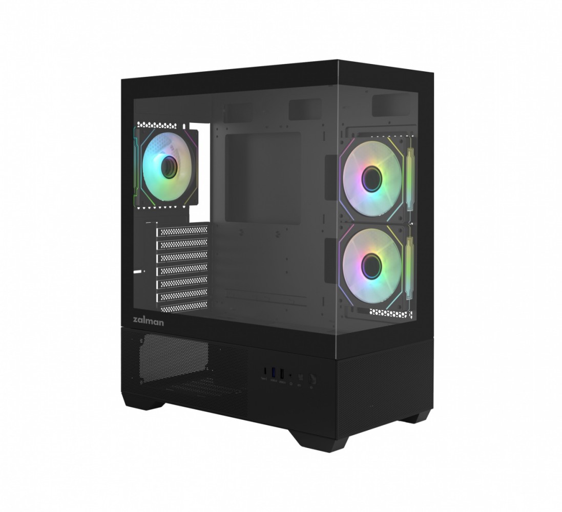 Zalman Obudowa CHRONIX V2 Mid Tower ARGB fan x3 czarna